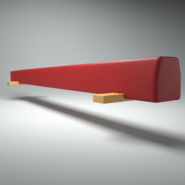 Бревно мягкое 5 м напольное гимнастическое